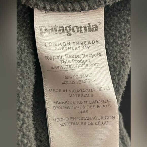 Patagonia Synchilla Gray Sweatshirt - Picture 5 of 7